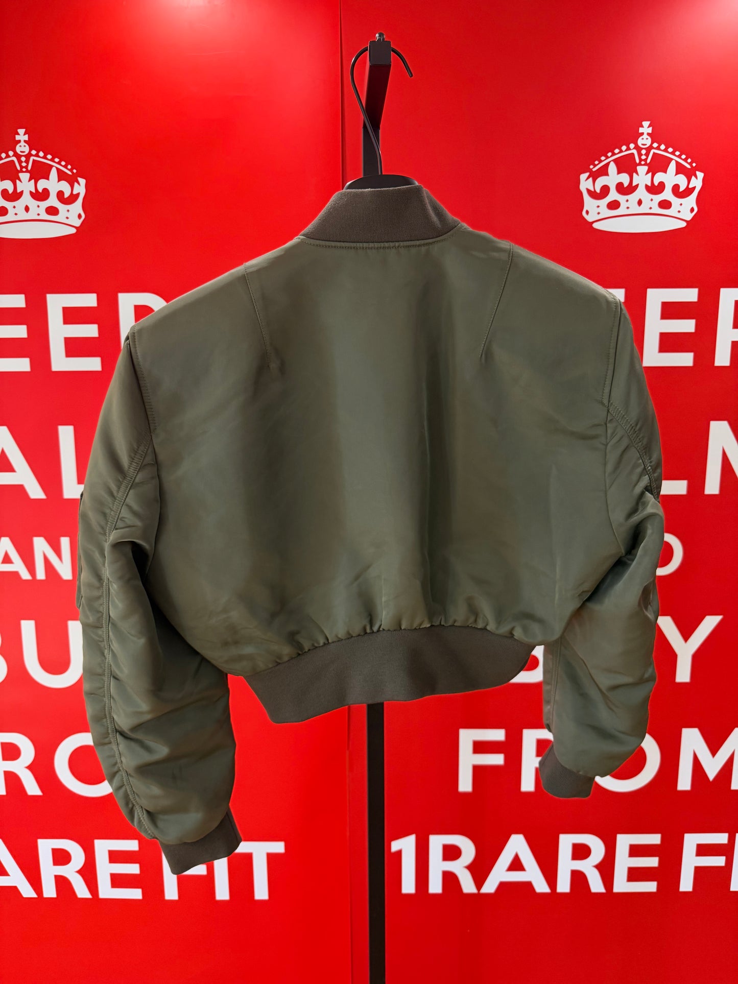 Balenciaga SS17 Shoulder Patched Runway Bomber