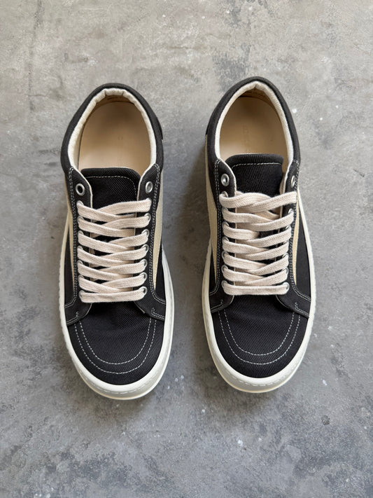 Rick Owens DRKSDHW Lowtop Canvas „Vintage“ Sneaker