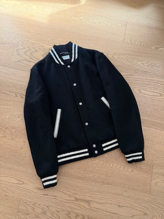 Saint Laurent Black Logo Teddy