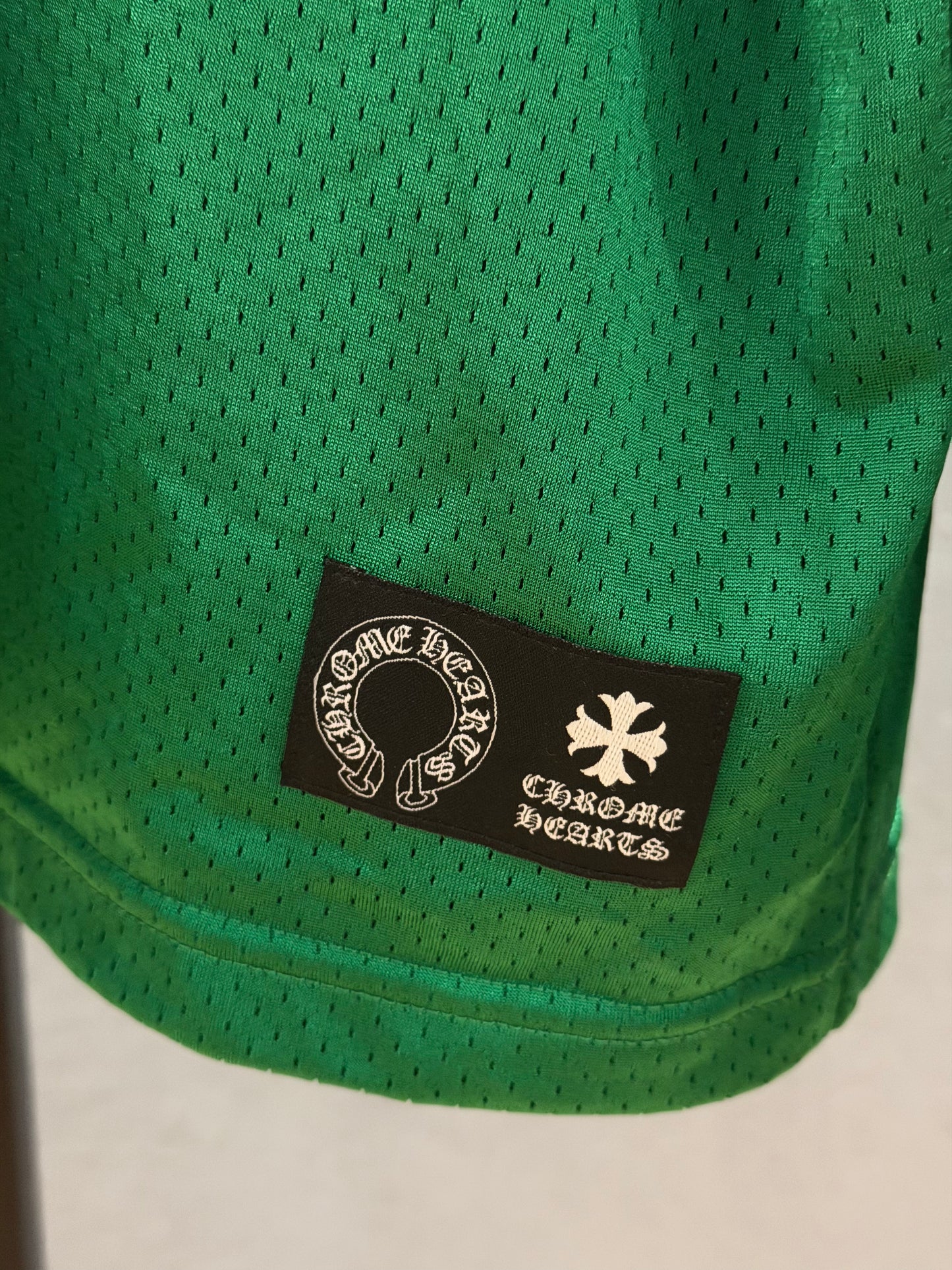 Chrome Hearts Green Mesh Longsleeve Jersey SZ.L
