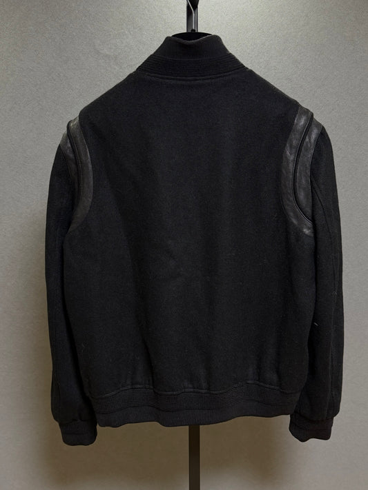 Saint Laurent Paris Black Teddy Jacket SZ. 56