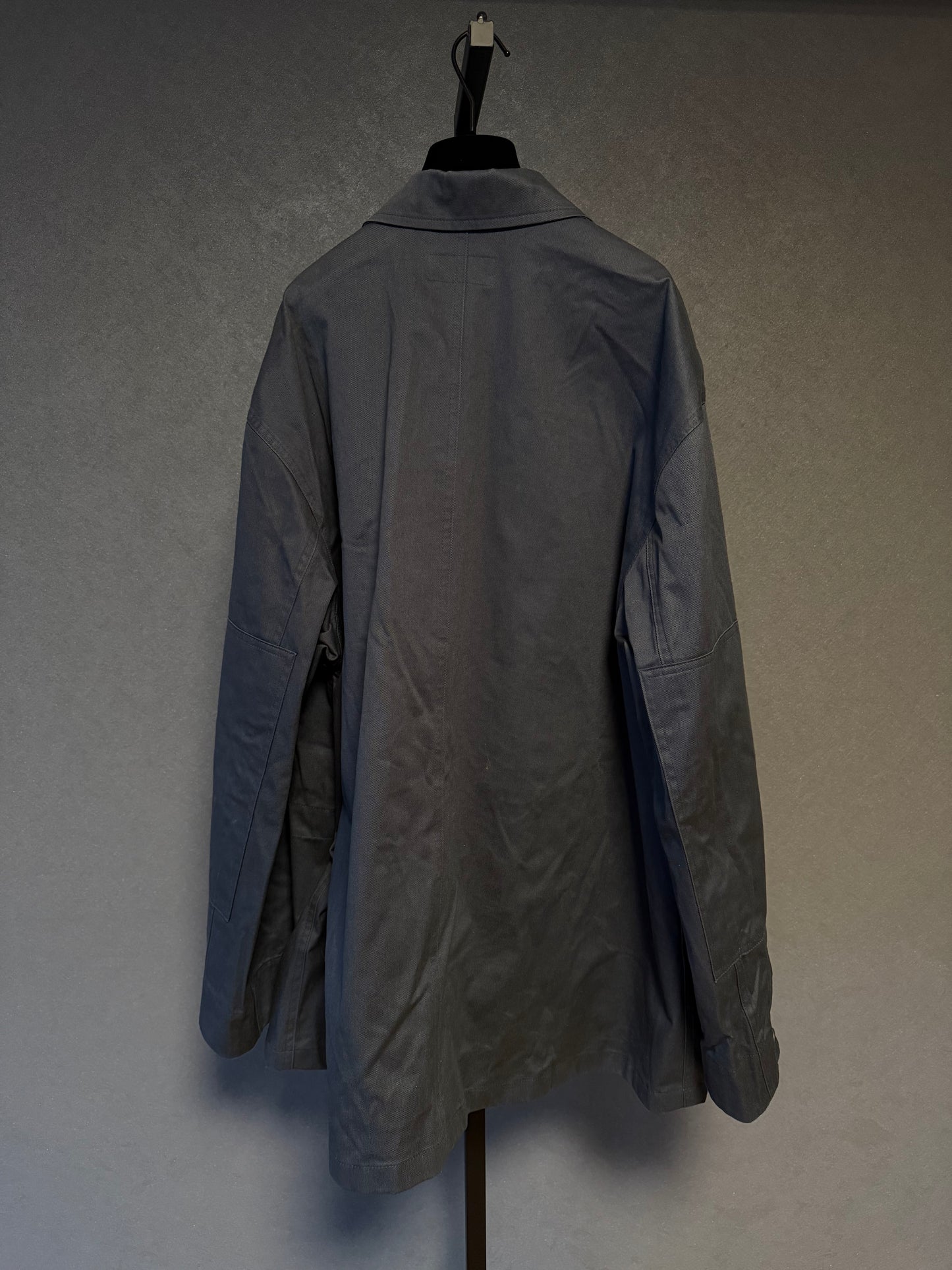 Balenciaga FW22 Cargo Jacket showing cargo pockets and hardware.