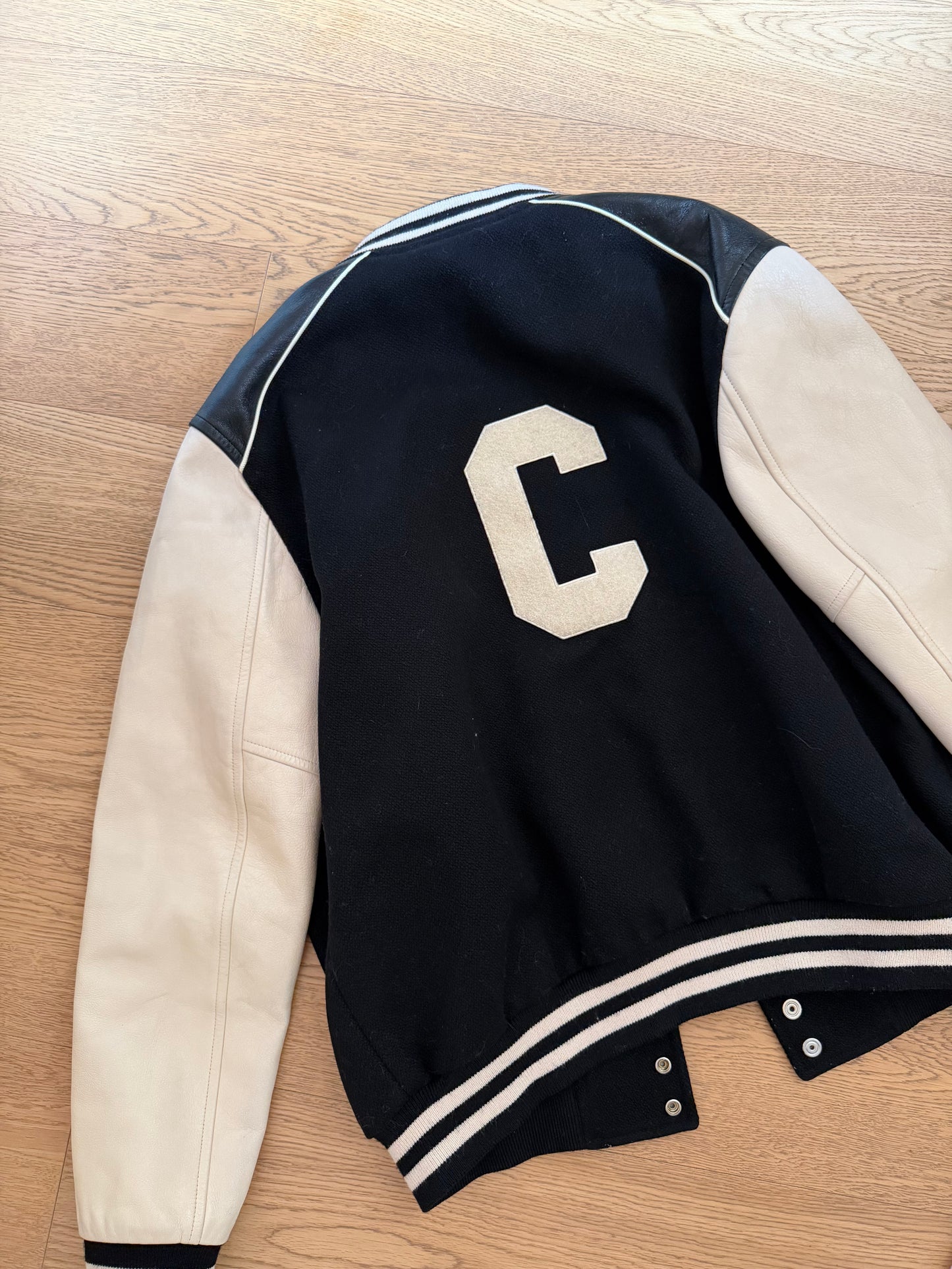 Celine C Logo Teddy Jacket