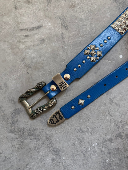 Enfants Riches Déprimés Blue Studded Belt