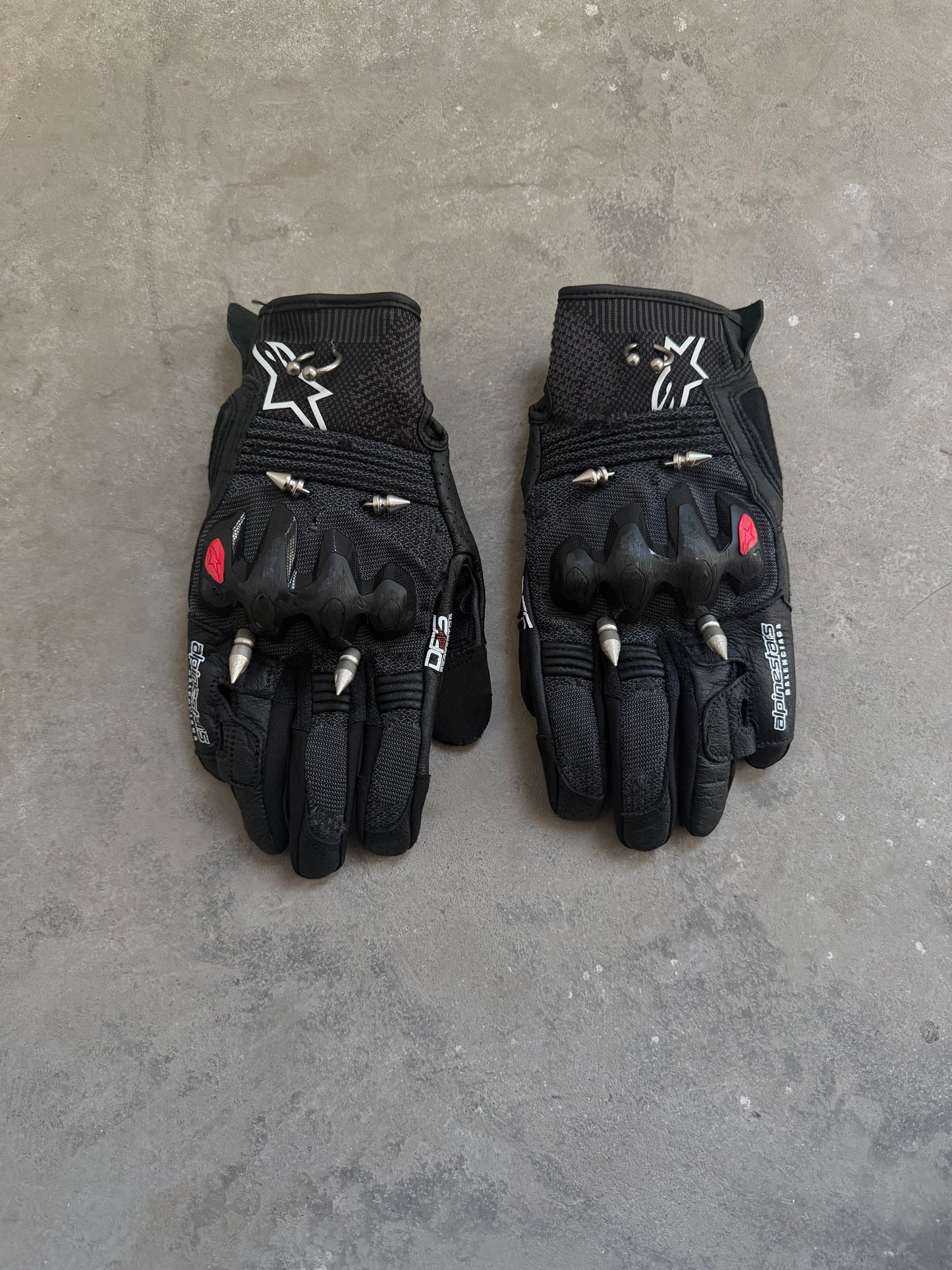 Balenciaga Pierced Alpinestars Motorsports Gloves