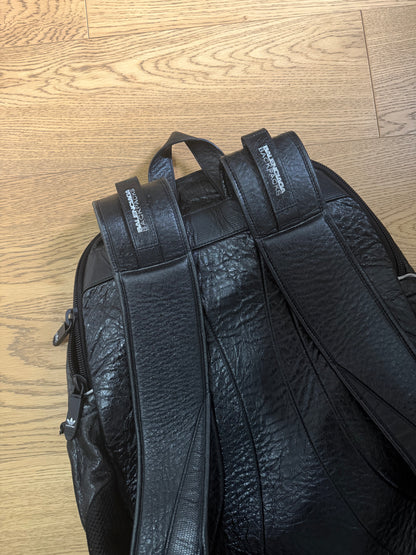 Balenciaga Adidas Black Leather Backpack
