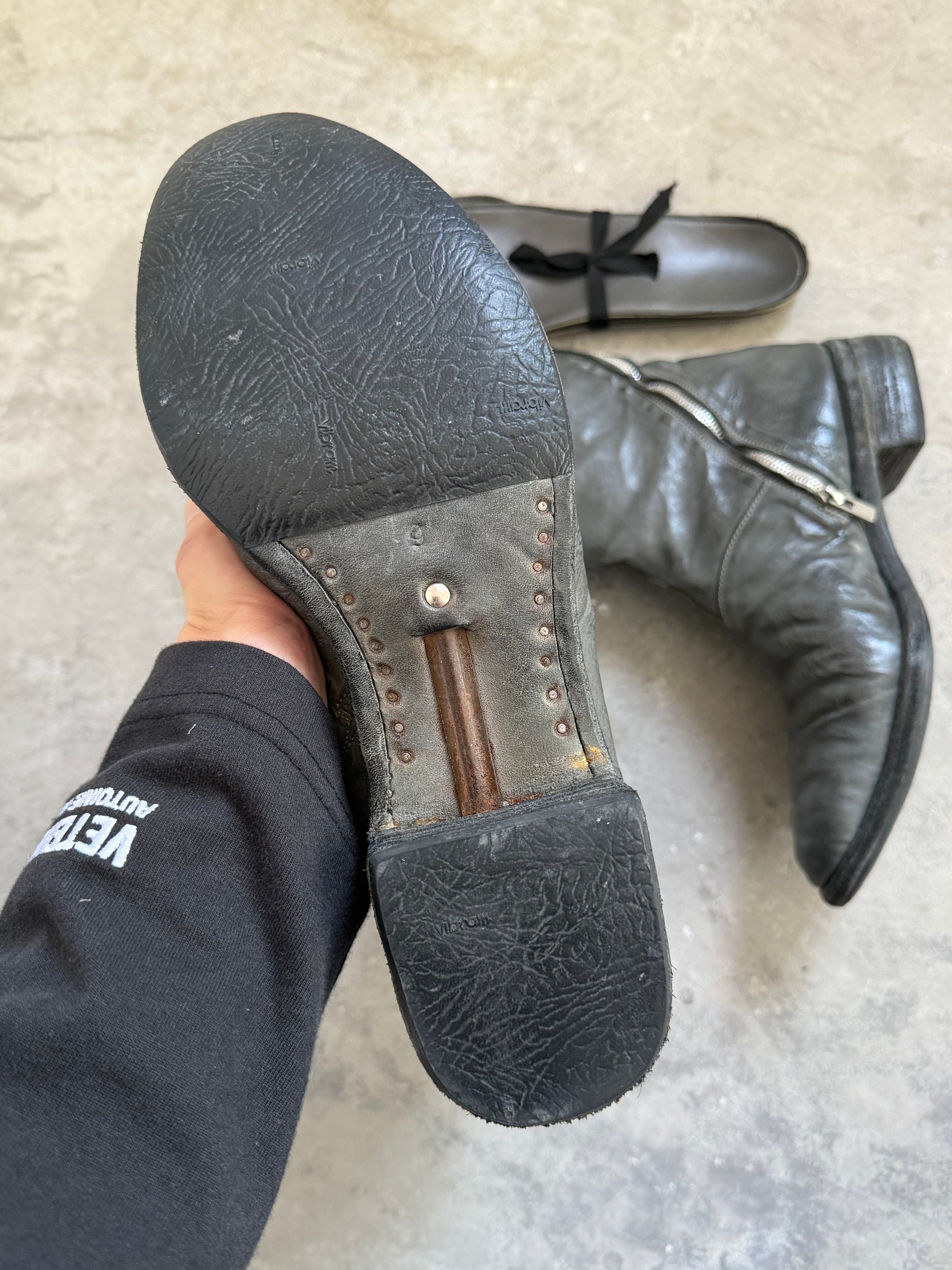 Carol Cristian Poell Tornado Boots Kangaroo Leather