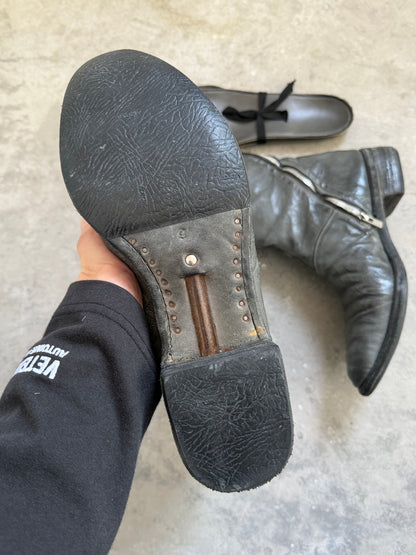 Carol Cristian Poell Tornado Boots Kangaroo Leather