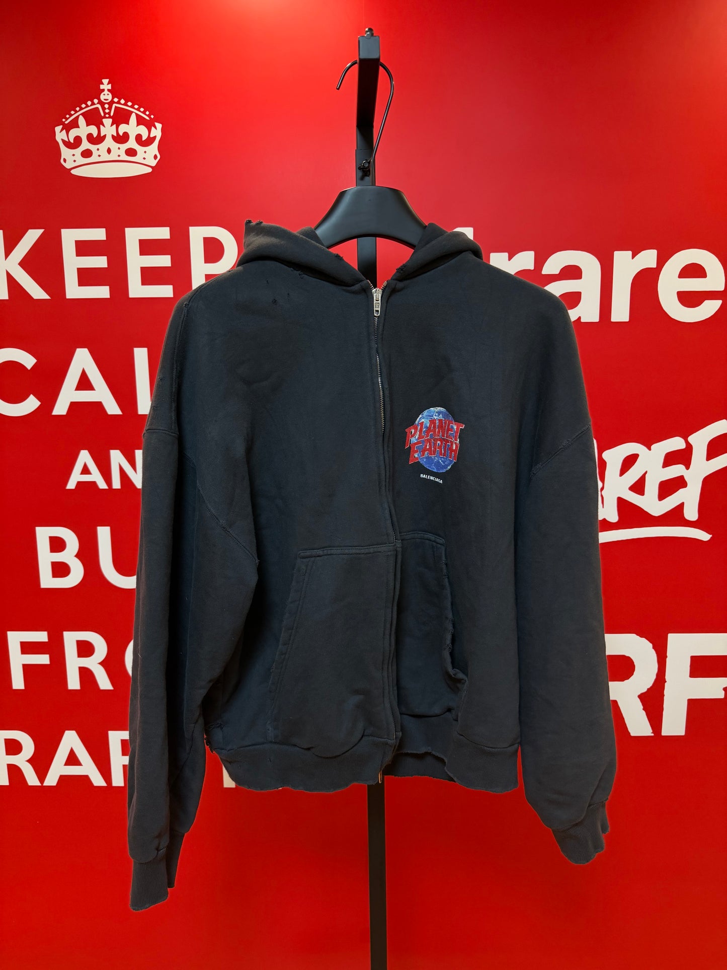 Balenciaga Planet Express Zip Hoodie