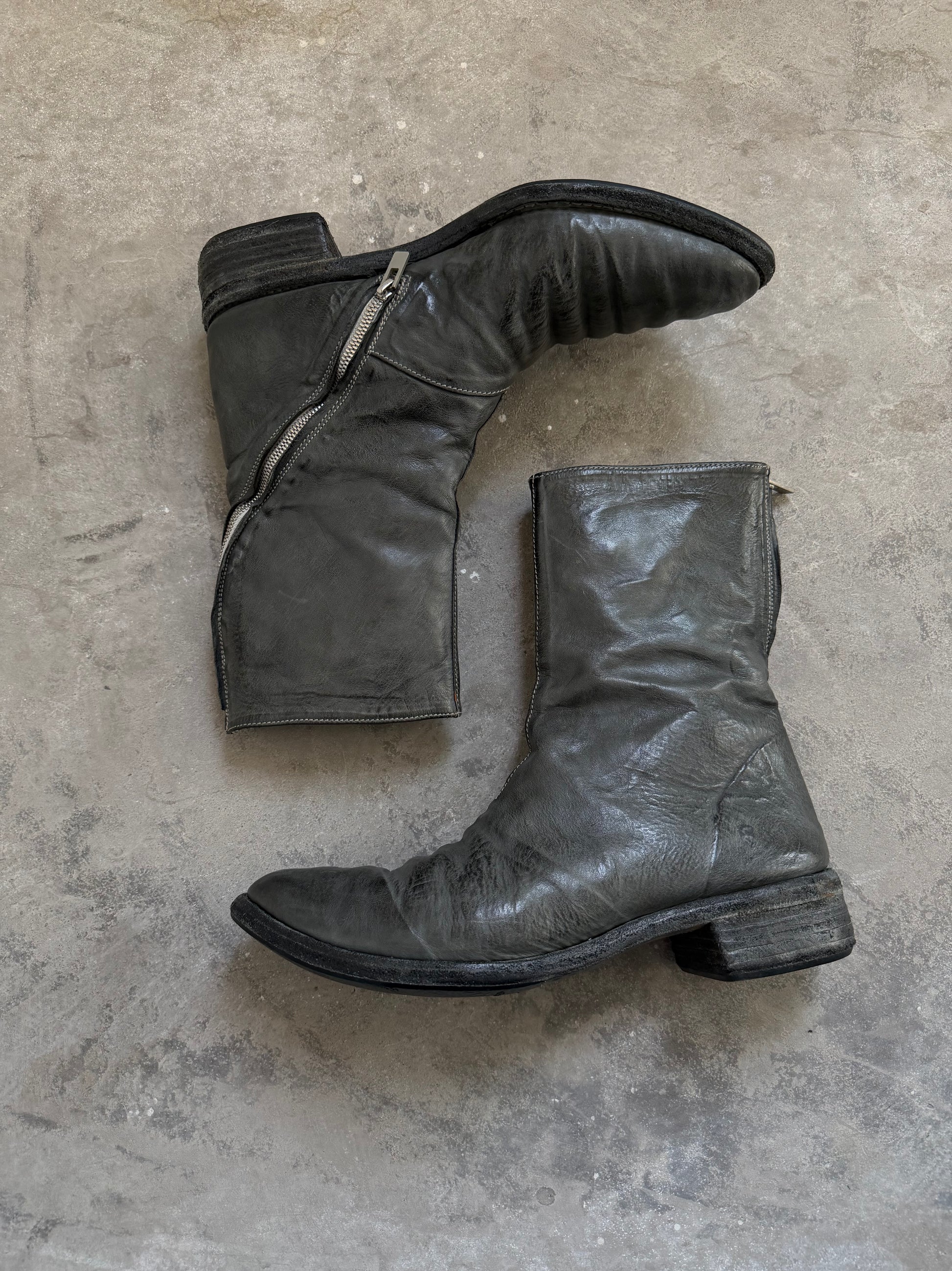 Carol Cristian Poell Tornado Boots Kangaroo Leather