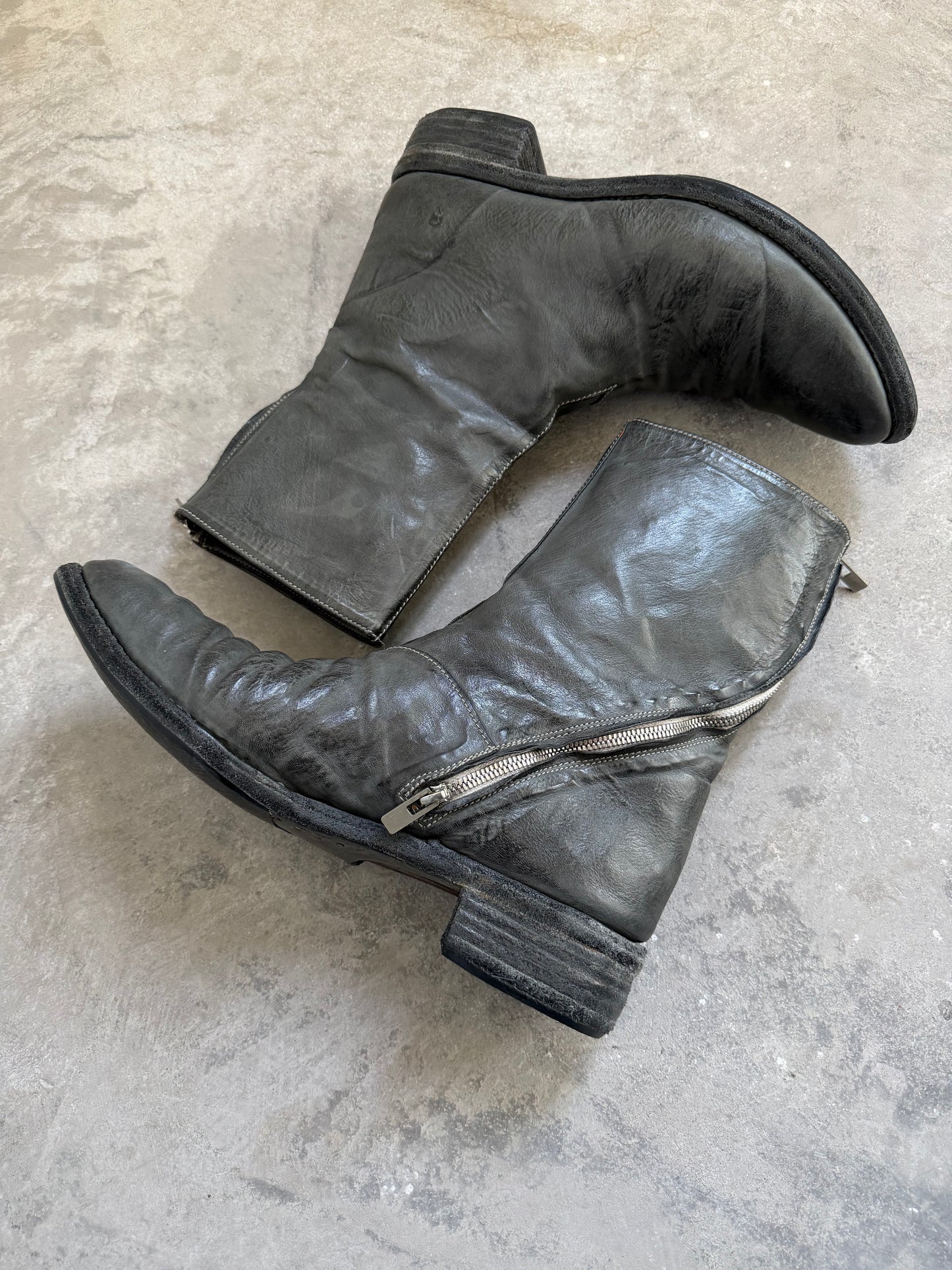 Carol Cristian Poell Tornado Boots Kangaroo Leather