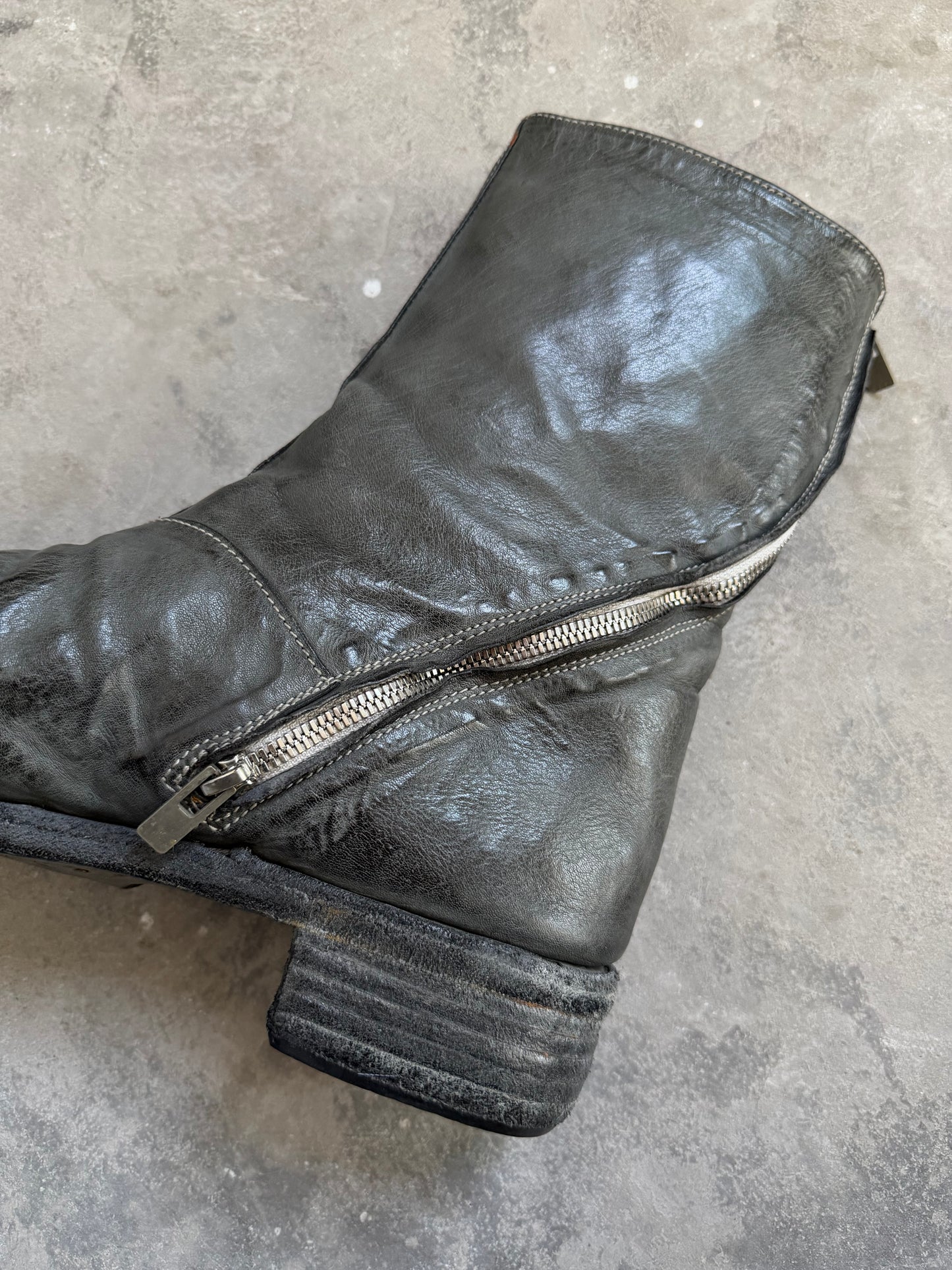 Carol Cristian Poell Tornado Boots Kangaroo Leather