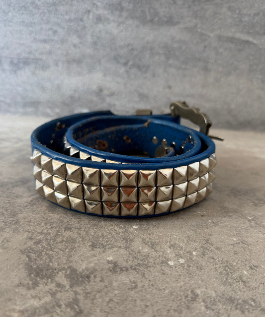 Enfants Riches Déprimés Blue Studded Belt