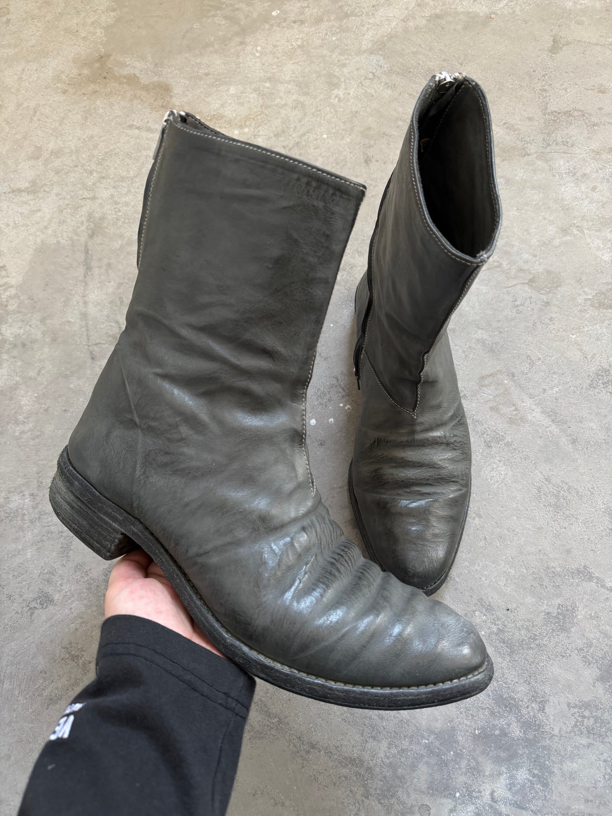 Carol Cristian Poell Tornado Boots Kangaroo Leather