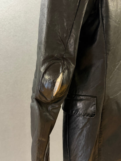 Carol Christian Poell CCP Spine Elbow Kangaroo Leather Blazer