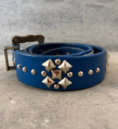 Enfants Riches Déprimés Blue Studded Belt