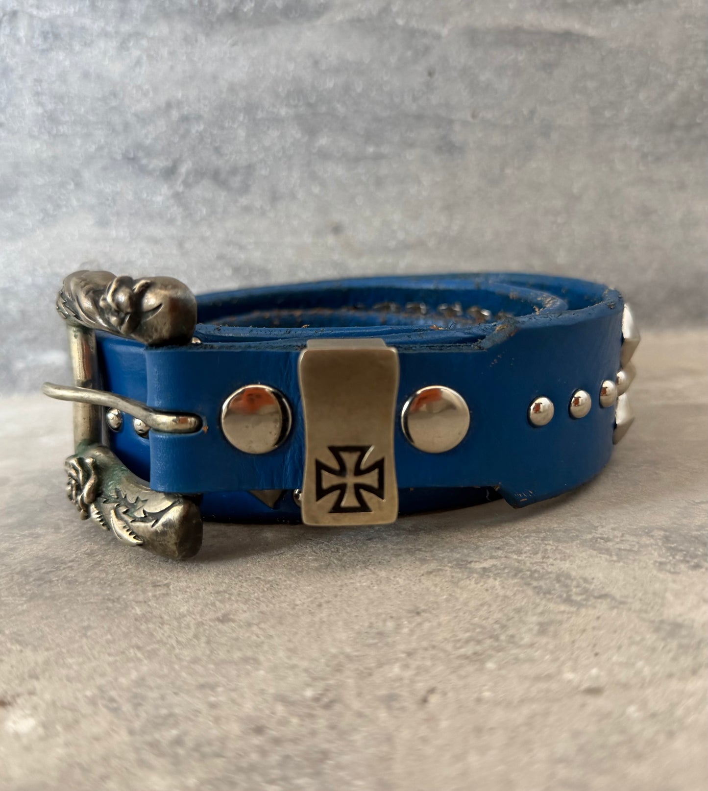 Enfants Riches Déprimés Blue Studded Belt