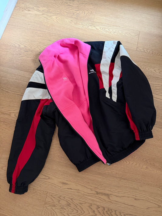 Balenciaga Reversible Colorblock Nylon Tracksuit