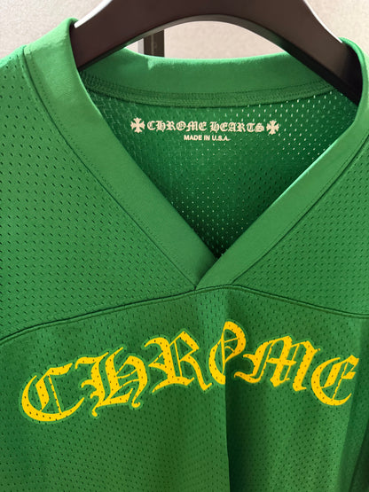 Chrome Hearts Green Mesh Longsleeve Jersey SZ.L