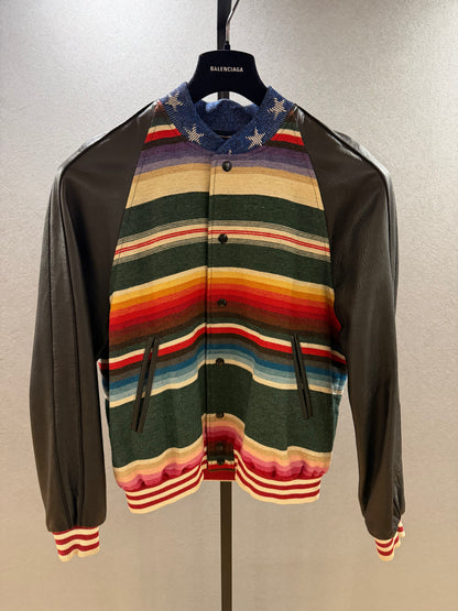 Saint Laurent SS16 T-Rex Teddy Bomber Jacket SZ.52