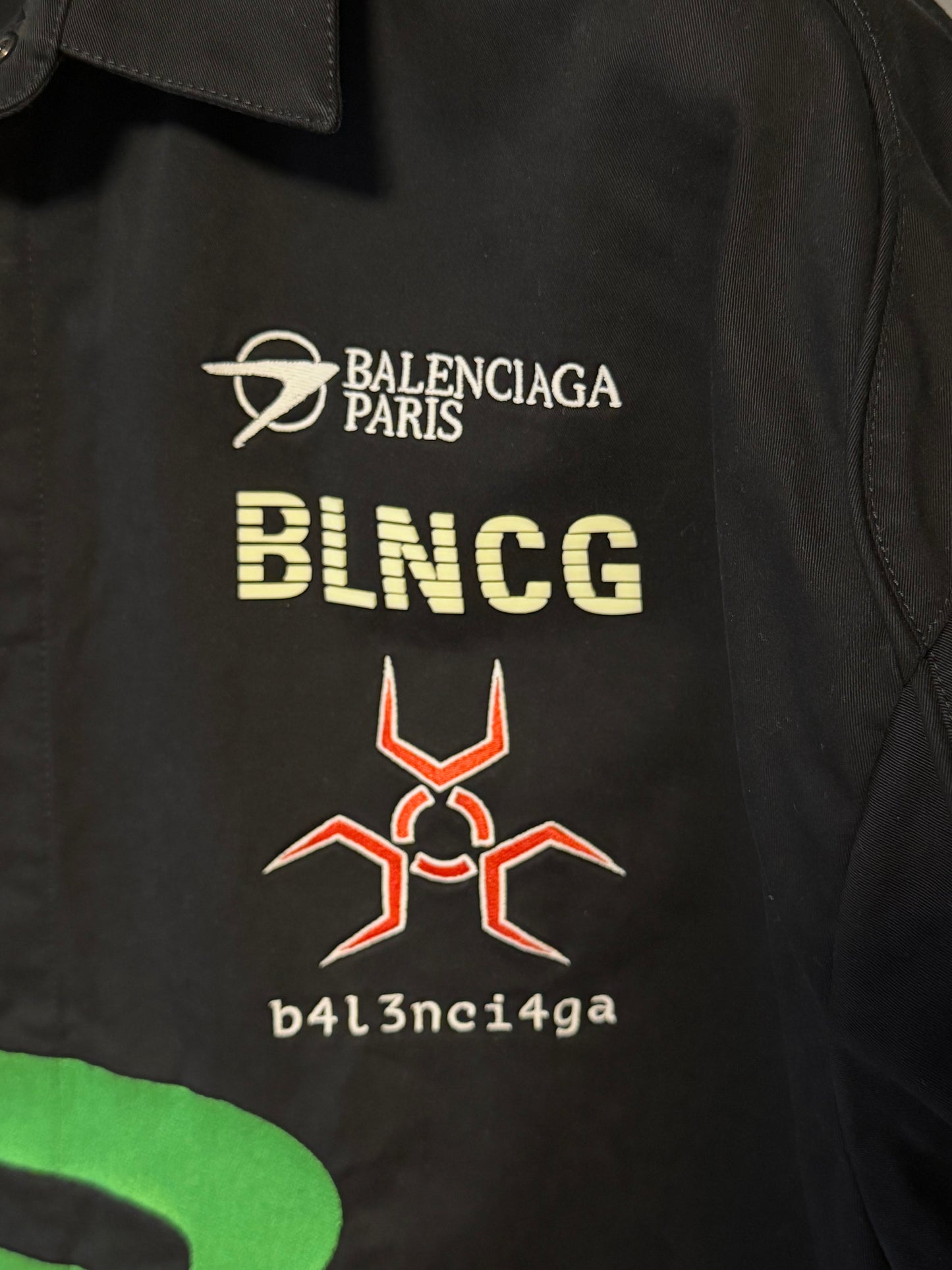 Balenciaga AW21 Gamer Shirt in black