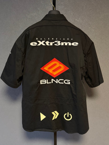 Balenciaga AW21 Gamer Shirt in black