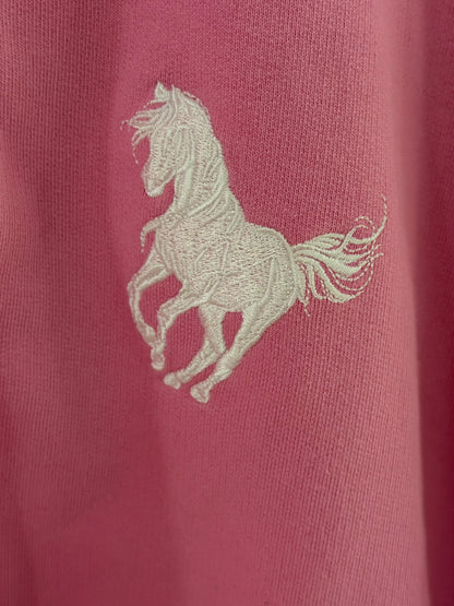 Balenciaga FW22 Pink Polo Zip-Up Hoodie Oversized SZ.2