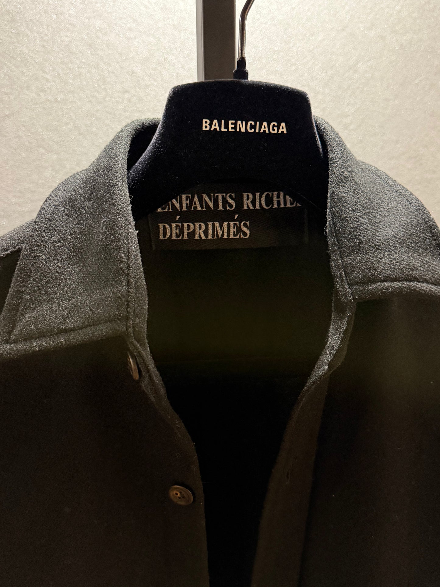 Enfants Riches Déprimés SS17 Smoking Prostitute Wool Shirt SZ.M