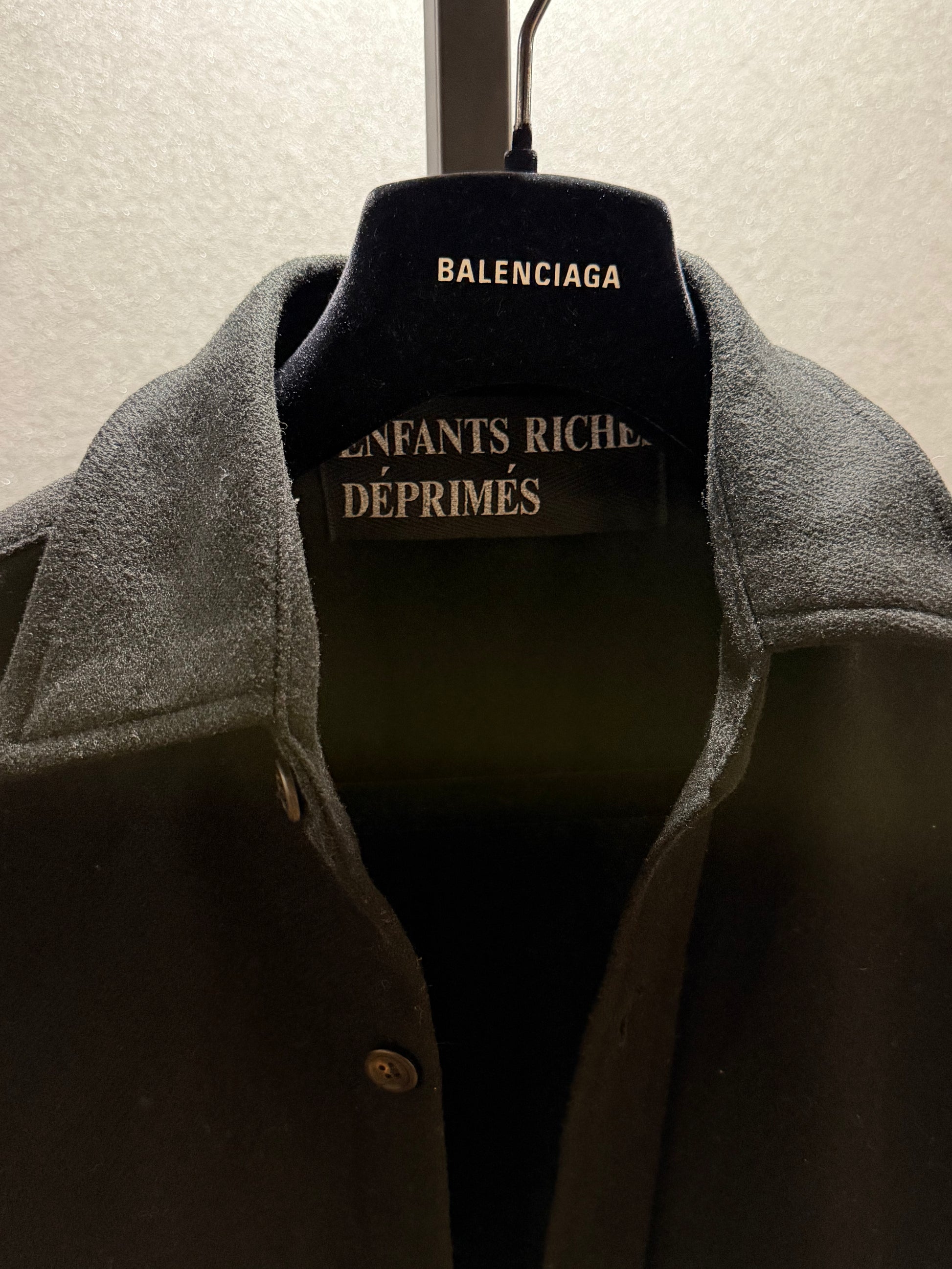 Enfants Riches Déprimés SS17 Smoking Prostitute Wool Shirt SZ.M