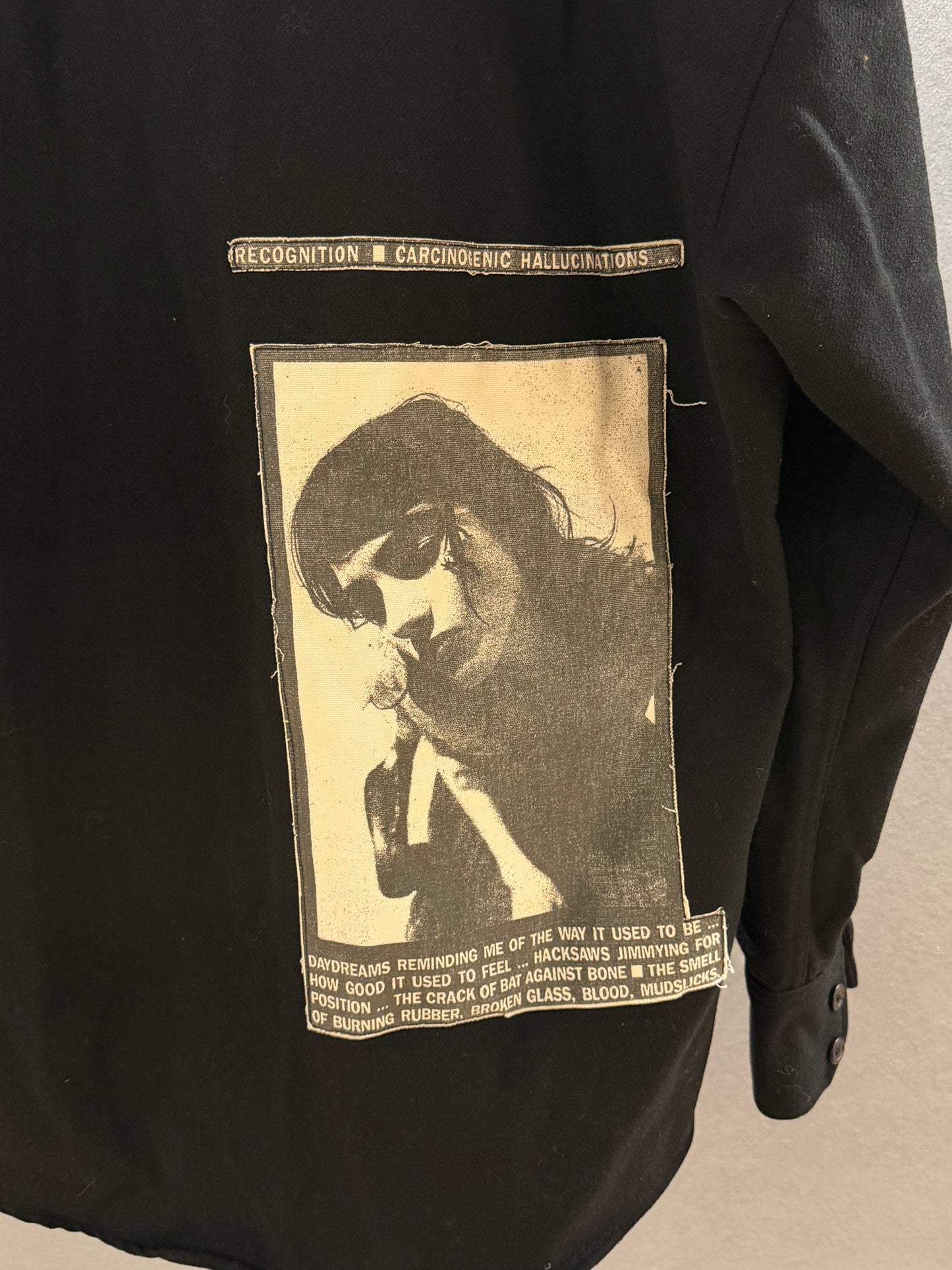 Enfants Riches Déprimés SS17 Smoking Prostitute Wool Shirt SZ.M