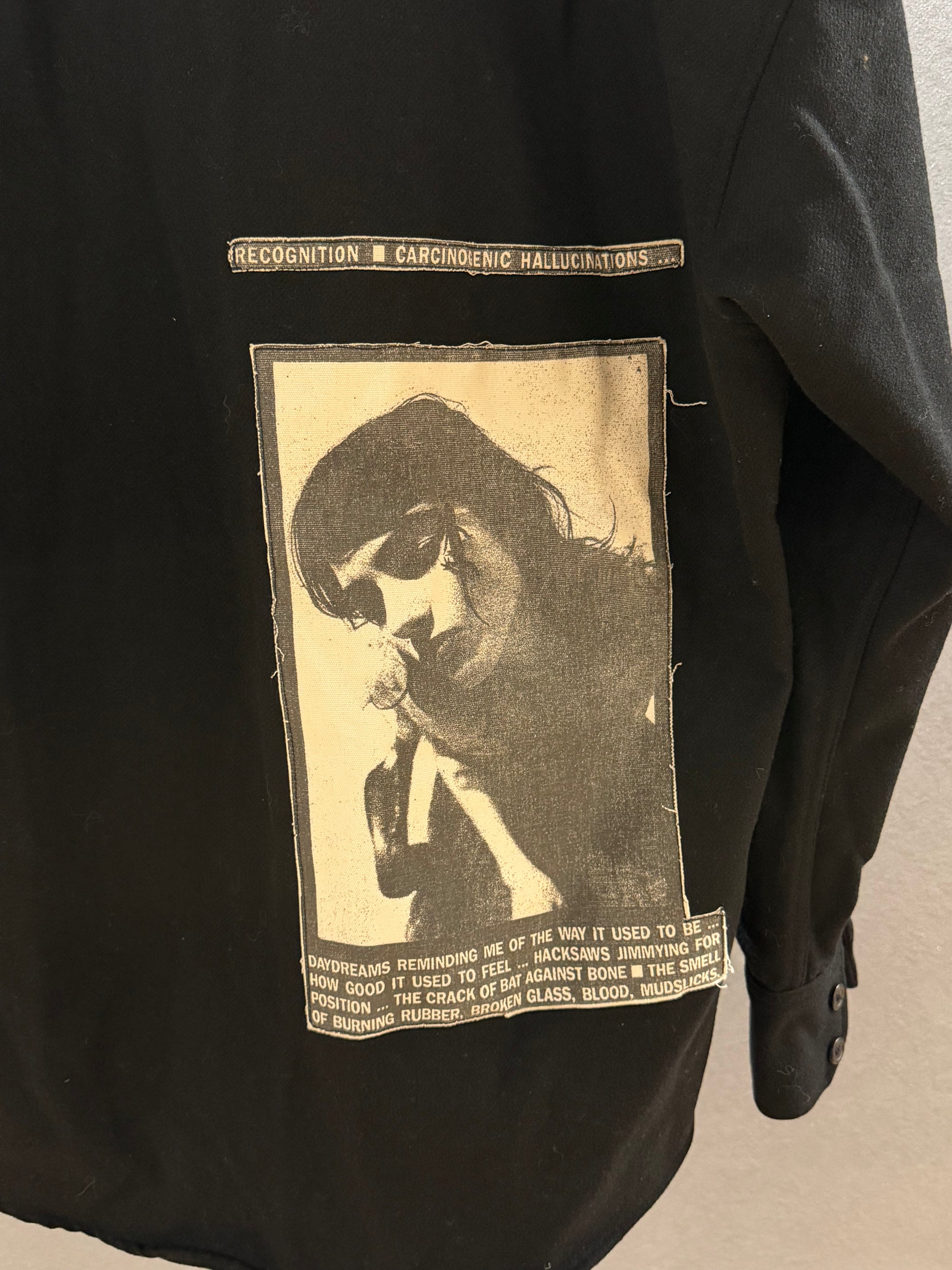 Enfants Riches Déprimés SS17 Smoking Prostitute Wool Shirt SZ.M