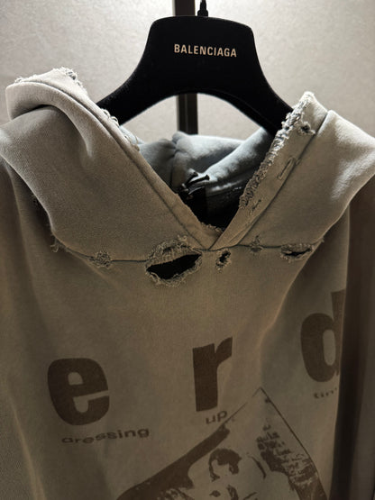 Enfants Riches Déprimés Destroyed Schoolgirl Hoodie SZ.L