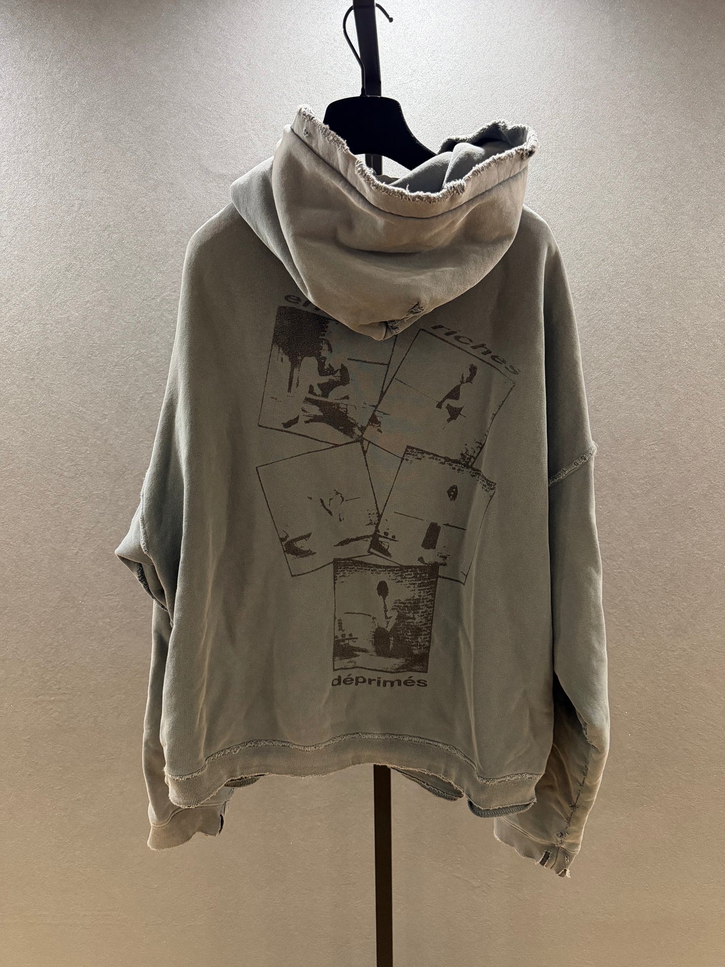 Enfants Riches Déprimés Destroyed Schoolgirl Hoodie SZ.L