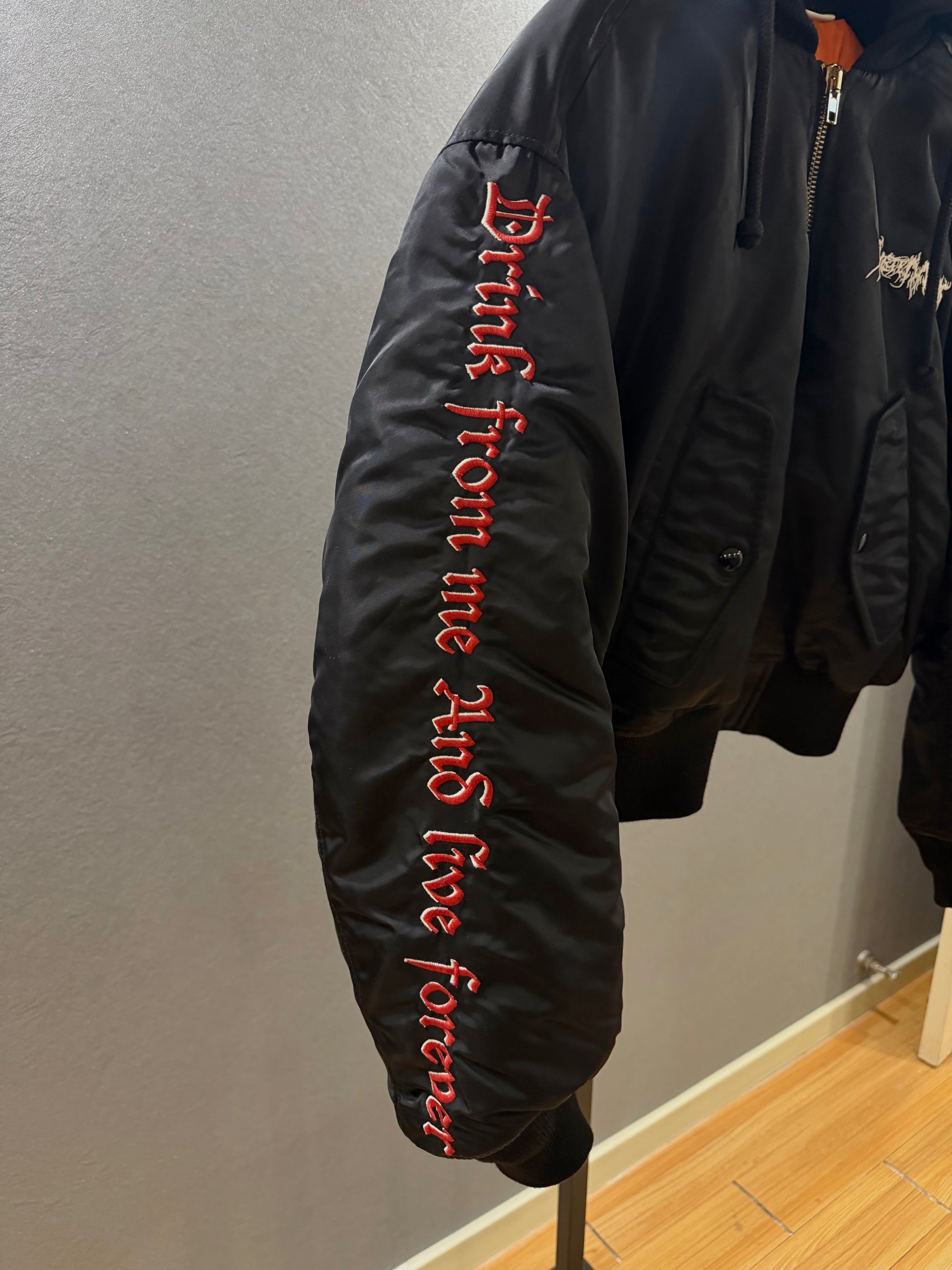 Vetements Total Fucking Darkness Femme Bomber