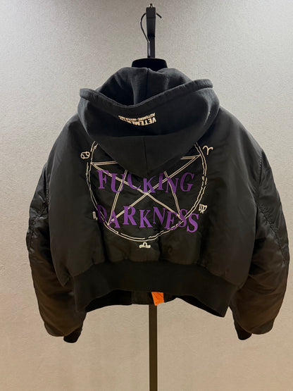 Vetements Total Fucking Darkness Femme Bomber