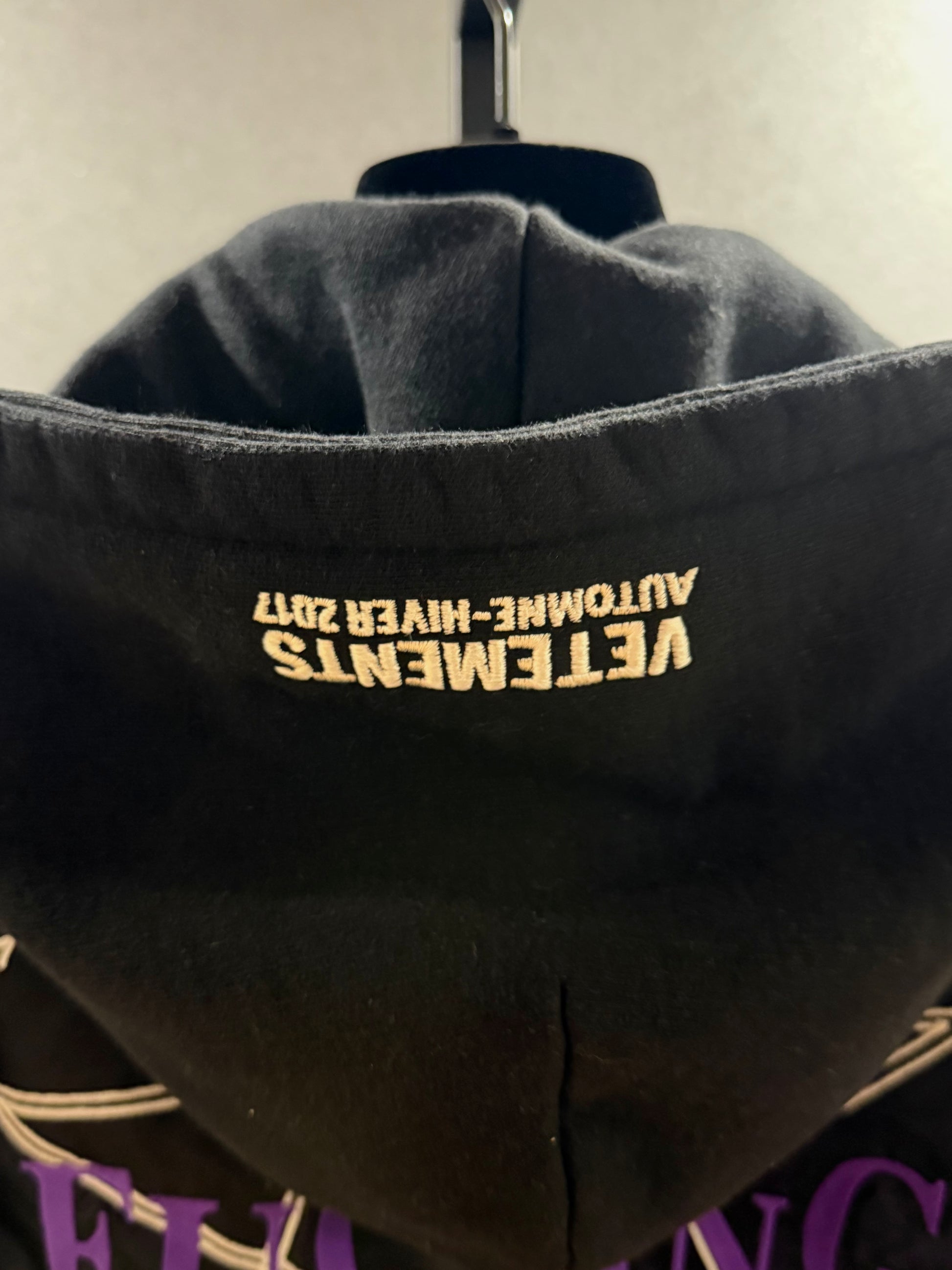 Vetements Total Fucking Darkness Femme Bomber