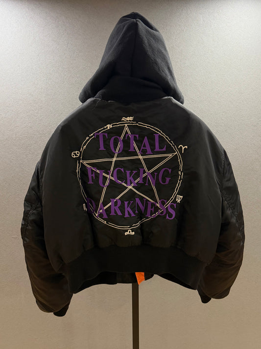 Vetements Total Fucking Darkness Femme Bomber