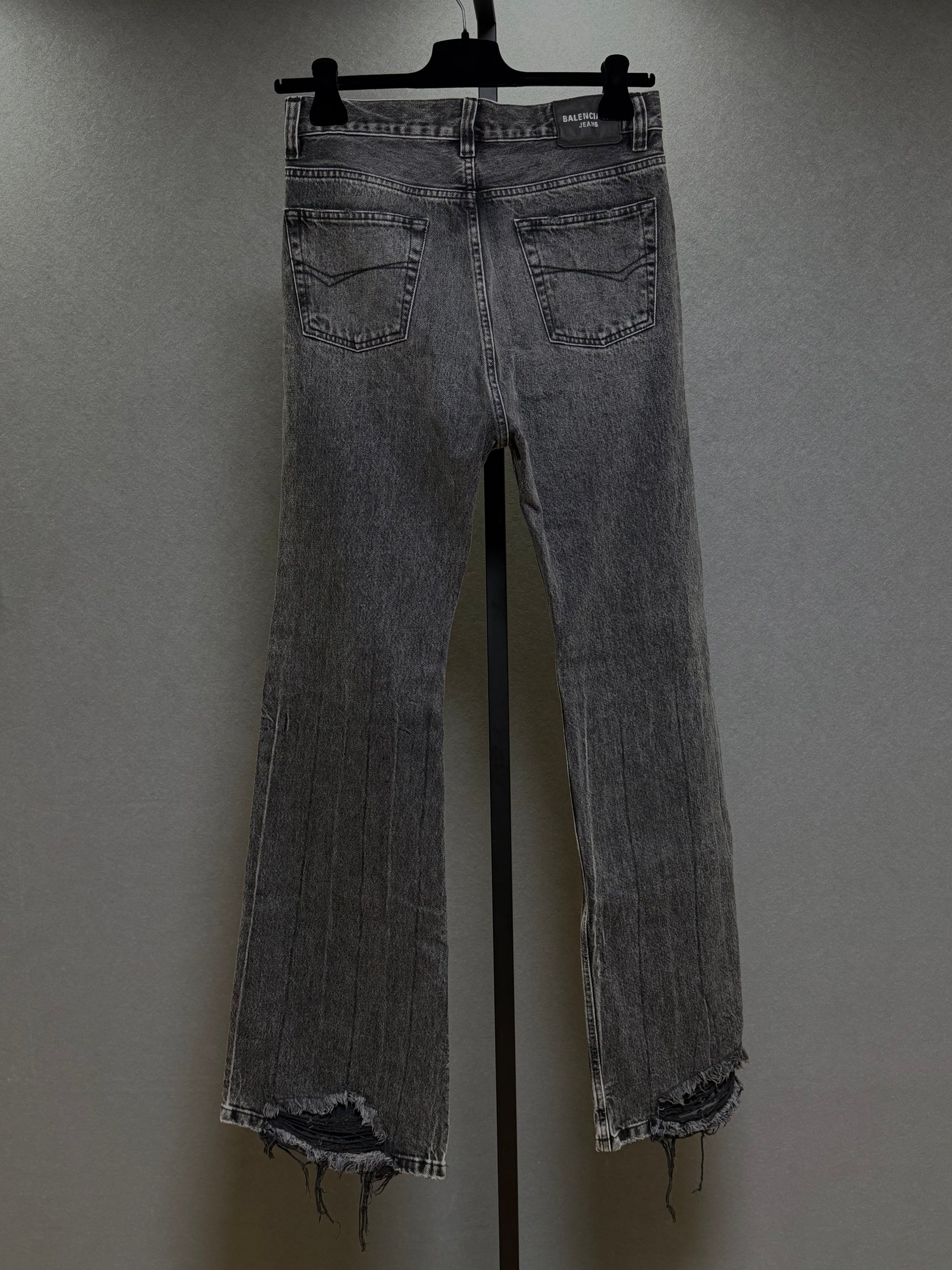 Balenciaga FW22 Lost Tape Flaired Denim